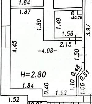Студия квартира, вторичка, 18м2, 3/3 этаж