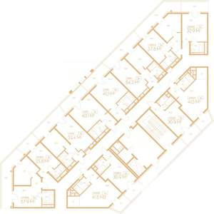 1-к квартира, вторичка, 36м2, 7/9 этаж