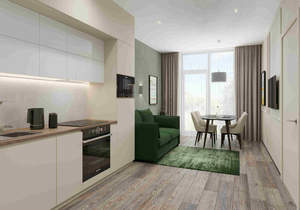 1-к квартира, вторичка, 43м2, 7/9 этаж