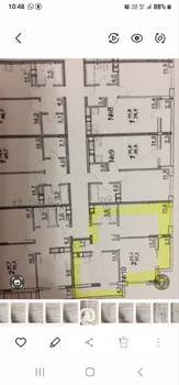 2-к квартира, вторичка, 57м2, 1/9 этаж