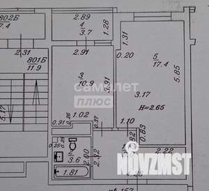 1-к квартира, вторичка, 44м2, 8/13 этаж