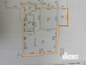 1-к квартира, вторичка, 53м2, 16/16 этаж