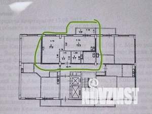 1-к квартира, вторичка, 44м2, 5/12 этаж