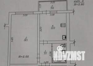 1-к квартира, вторичка, 39м2, 6/10 этаж