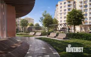 1-к квартира, строящийся дом, 39м2, 6/8 этаж