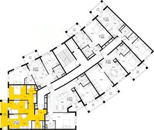 2-к квартира, вторичка, 60м2, 7/8 этаж