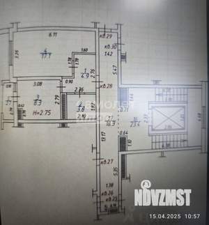 1-к квартира, вторичка, 34м2, 6/10 этаж