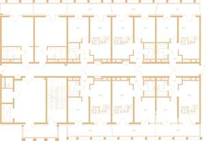 2-к квартира, вторичка, 53м2, 2/9 этаж