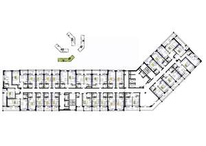 1-к квартира, вторичка, 24м2, 9/9 этаж