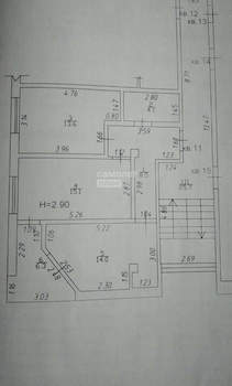 2-к квартира, вторичка, 61м2, 3/4 этаж