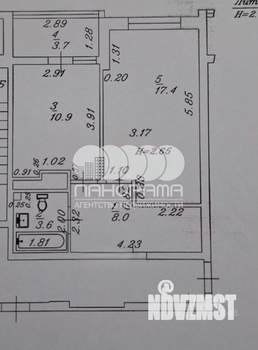 1-к квартира, вторичка, 44м2, 8/13 этаж
