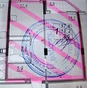 1-к квартира, вторичка, 42м2, 5/13 этаж