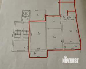 3-к квартира, вторичка, 75м2, 3/9 этаж