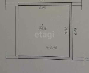 3-к квартира, вторичка, 106м2, 2/2 этаж