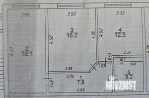 2-к квартира, вторичка, 60м2, 3/17 этаж