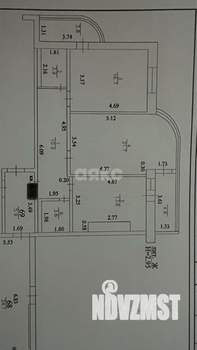 2-к квартира, вторичка, 70м2, 9/9 этаж