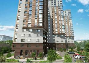 2-к квартира, вторичка, 42м2, 10/17 этаж