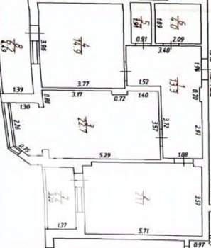 2-к квартира, вторичка, 90м2, 11/13 этаж