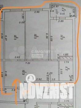 2-к квартира, вторичка, 73м2, 9/12 этаж