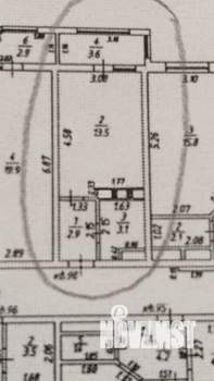 Студия квартира, вторичка, 23м2, 10/19 этаж