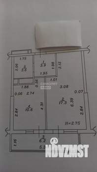 1-к квартира, вторичка, 42м2, 9/14 этаж