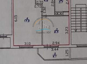 1-к квартира, вторичка, 40м2, 7/9 этаж