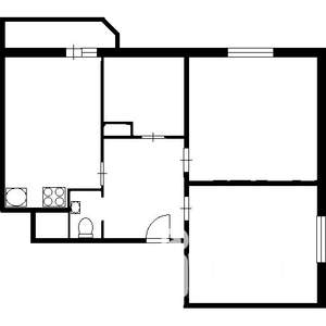 1-к квартира, вторичка, 50м2, 10/14 этаж