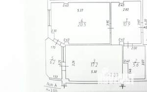 1-к квартира, вторичка, 60м2, 6/10 этаж