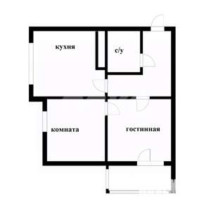 2-к квартира, вторичка, 38м2, 10/14 этаж