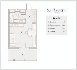 Студия квартира, вторичка, 40м2, 6/10 этаж