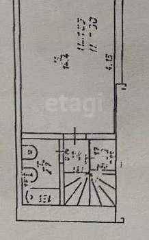 2-к квартира, вторичка, 58м2, 2/3 этаж