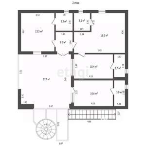 3-к квартира, вторичка, 96м2, 3/3 этаж