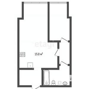 2-к квартира, вторичка, 60м2, 5/12 этаж