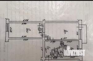 2-к квартира, вторичка, 45м2, 2/5 этаж