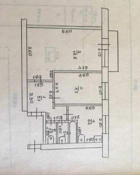 2-к квартира, вторичка, 42м2, 2/2 этаж