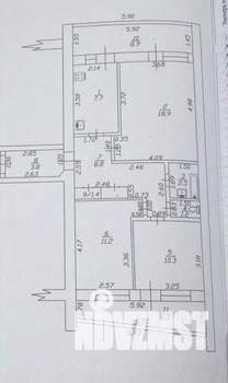 3-к квартира, вторичка, 81м2, 6/9 этаж