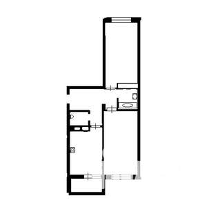 2-к квартира, вторичка, 68м2, 12/13 этаж