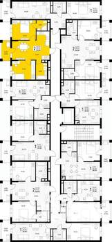 2-к квартира, вторичка, 54м2, 4/8 этаж