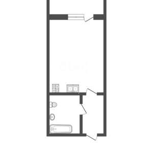 Студия квартира, вторичка, 24м2, 3/16 этаж