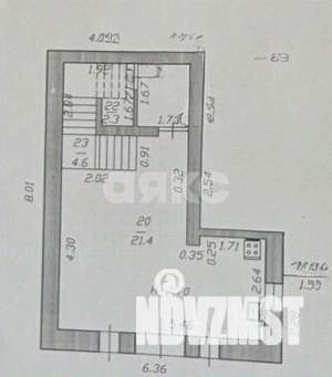2-к квартира, вторичка, 77м2, 2/3 этаж