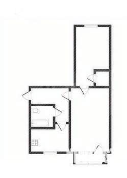 2-к квартира, вторичка, 44м2, 3/5 этаж