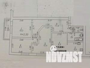 3-к квартира, вторичка, 63м2, 3/5 этаж