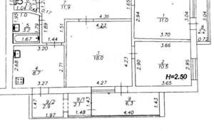 3-к квартира, вторичка, 78м2, 4/9 этаж