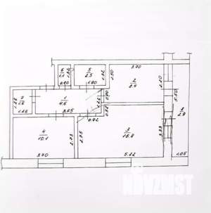 2-к квартира, вторичка, 45м2, 1/2 этаж