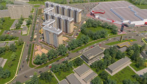 1-к квартира, вторичка, 41м2, 9/12 этаж