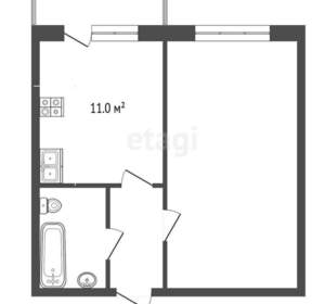 1-к квартира, вторичка, 44м2, 7/10 этаж