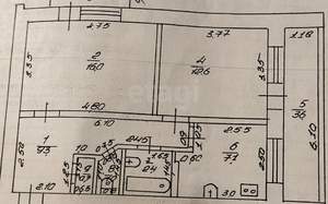 2-к квартира, вторичка, 53м2, 8/10 этаж