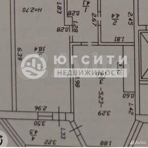 1-к квартира, вторичка, 42м2, 9/10 этаж
