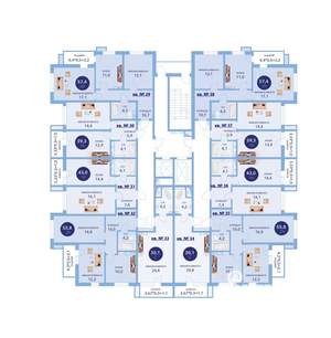 2-к квартира, вторичка, 56м2, 4/16 этаж