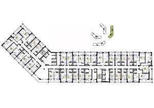 1-к квартира, вторичка, 24м2, 9/9 этаж